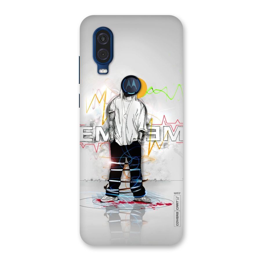 Rap King Eminem Back Case for Motorola One Vision