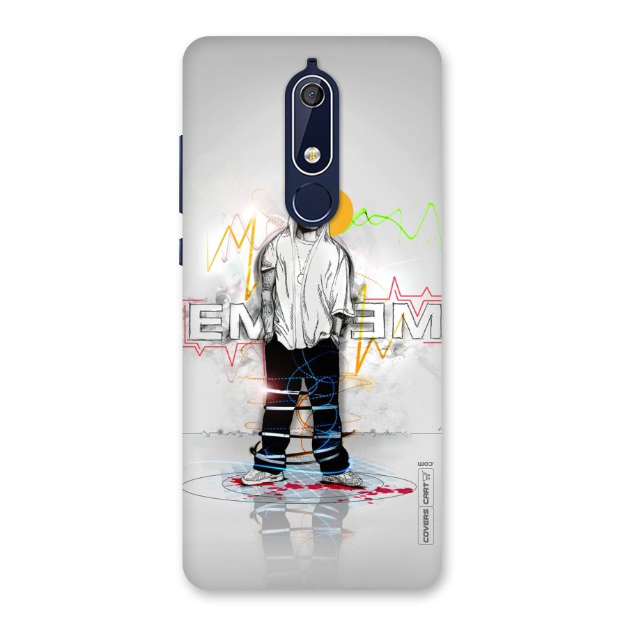 Rap King Eminem Back Case for Nokia 5.1