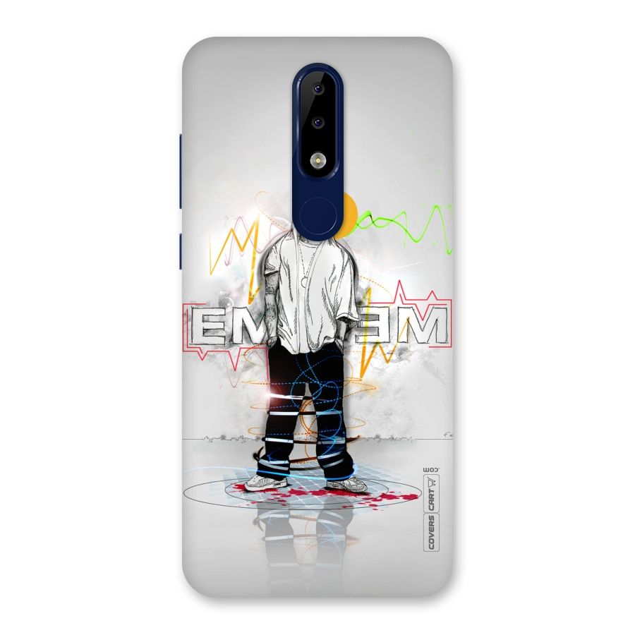 Rap King Eminem Back Case for Nokia 5.1 Plus