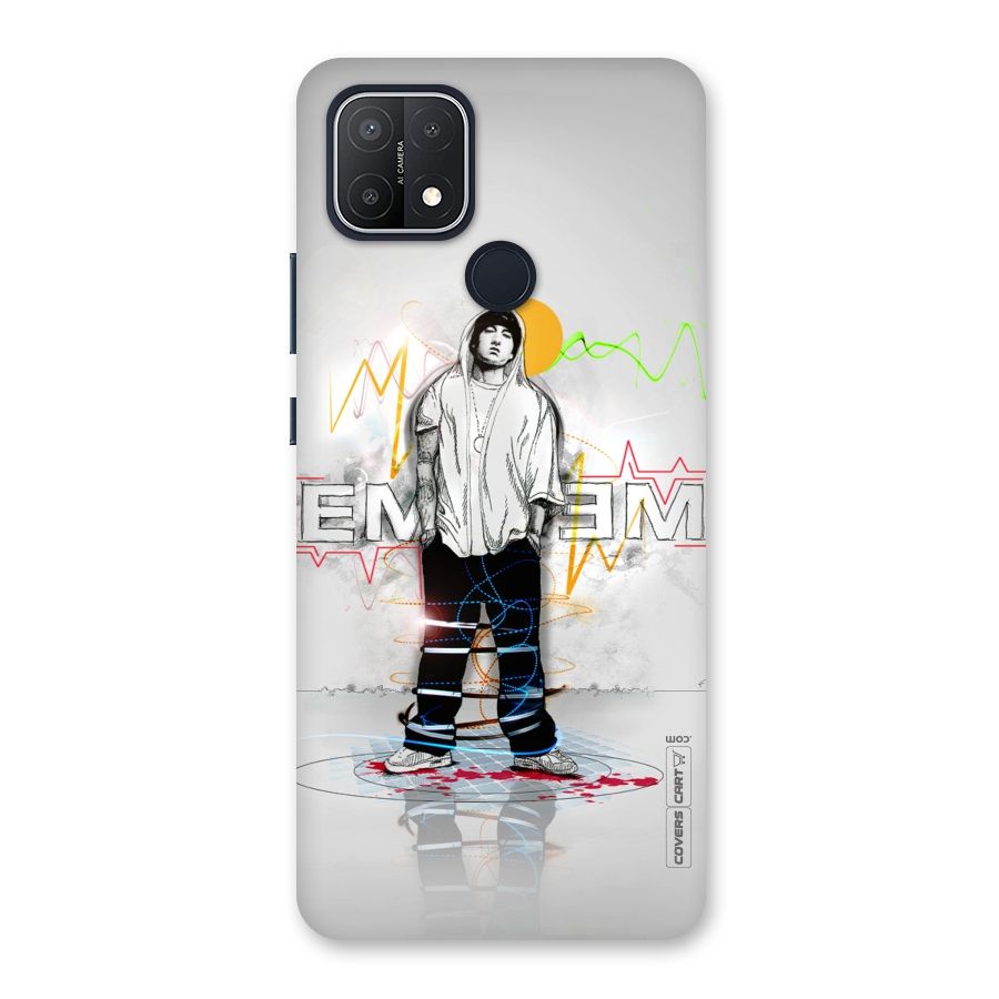 Rap King Eminem Back Case for Oppo A15