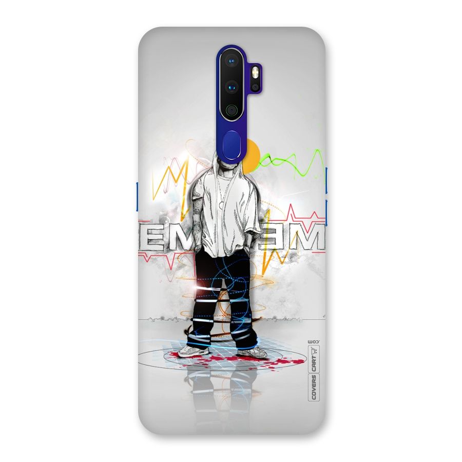 Rap King Eminem Back Case for Oppo A9 (2020)