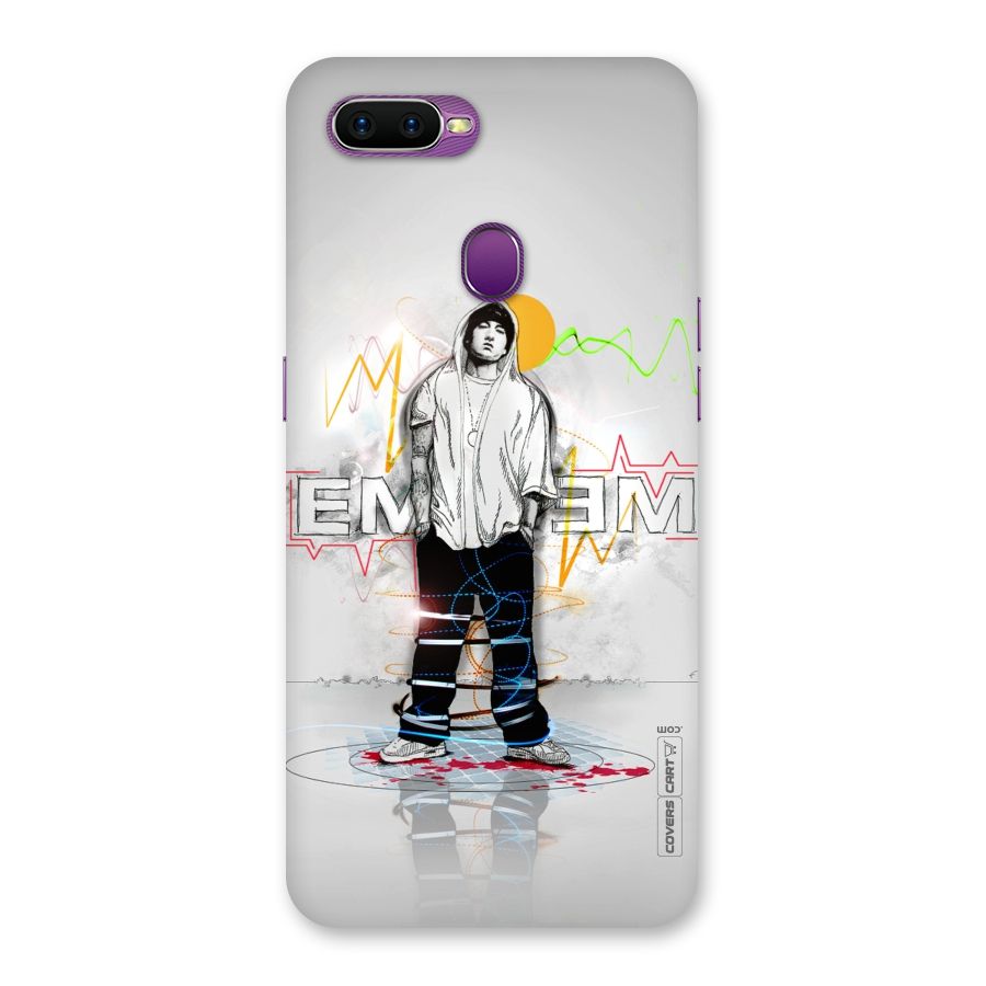 Rap King Eminem Back Case for Oppo F9