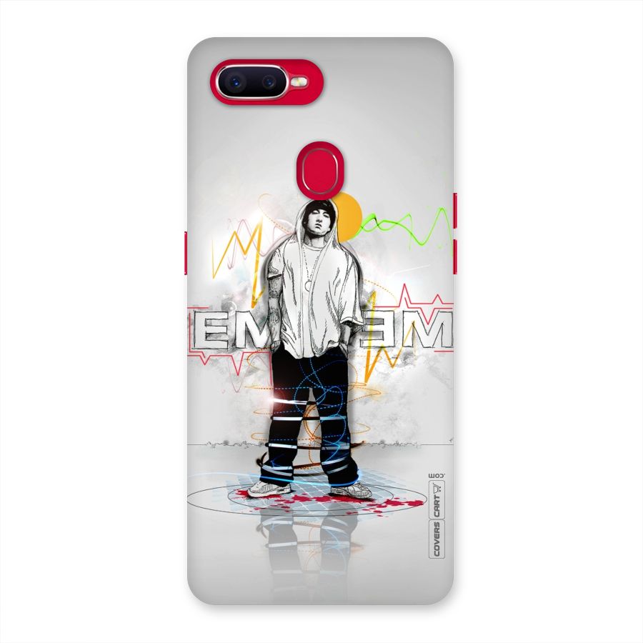 Rap King Eminem Back Case for Oppo F9 Pro