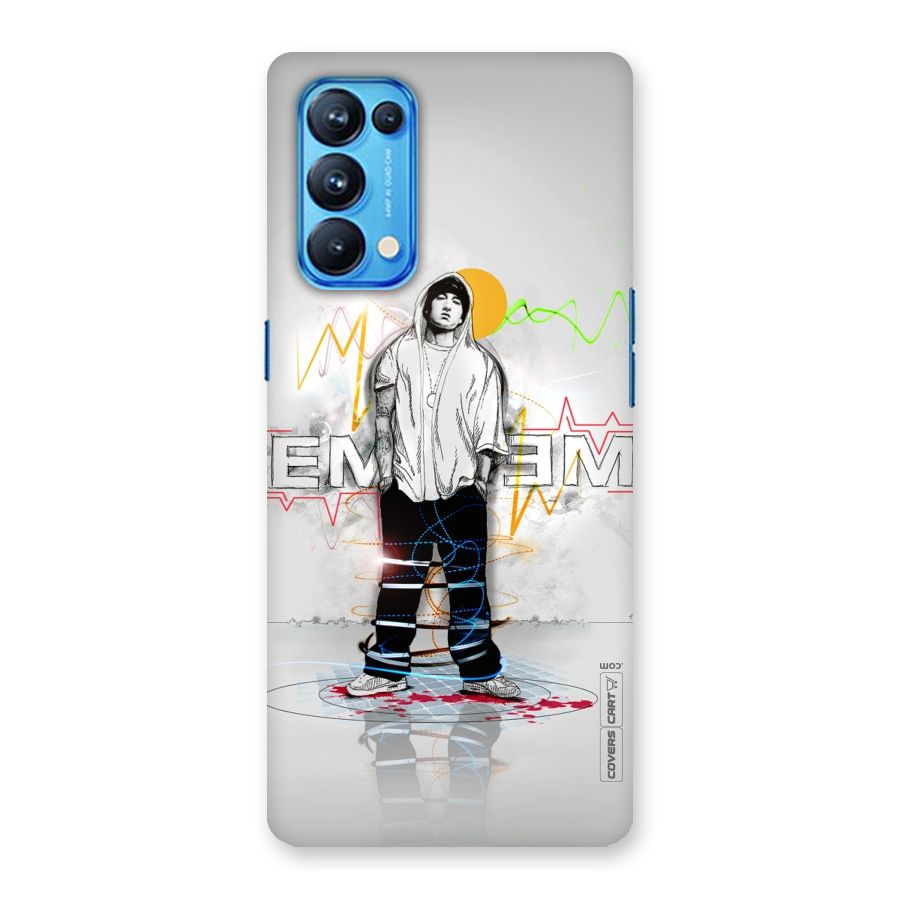Rap King Eminem Back Case for Oppo Reno5 Pro 5G