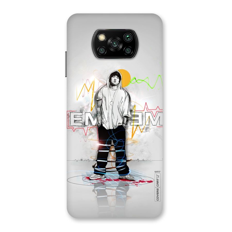 Rap King Eminem Back Case for Poco X3