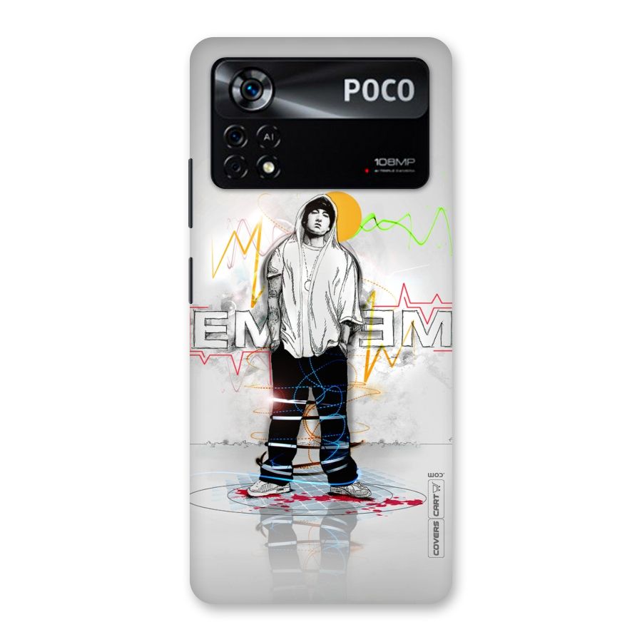 Rap King Eminem Back Case for Poco X4 Pro 5G
