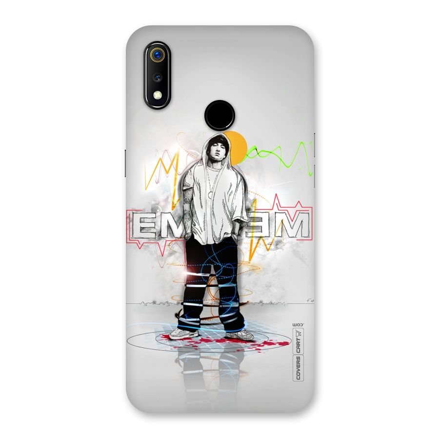 Rap King Eminem Back Case for Realme 3