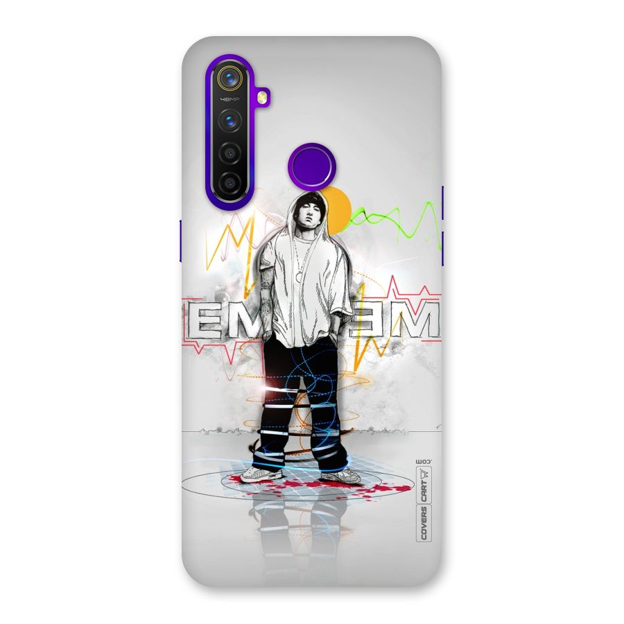 Rap King Eminem Back Case for Realme 5 Pro