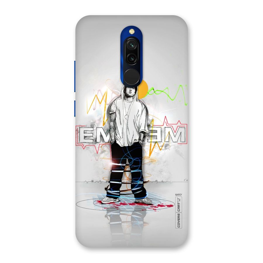 Rap King Eminem Back Case for Redmi 8