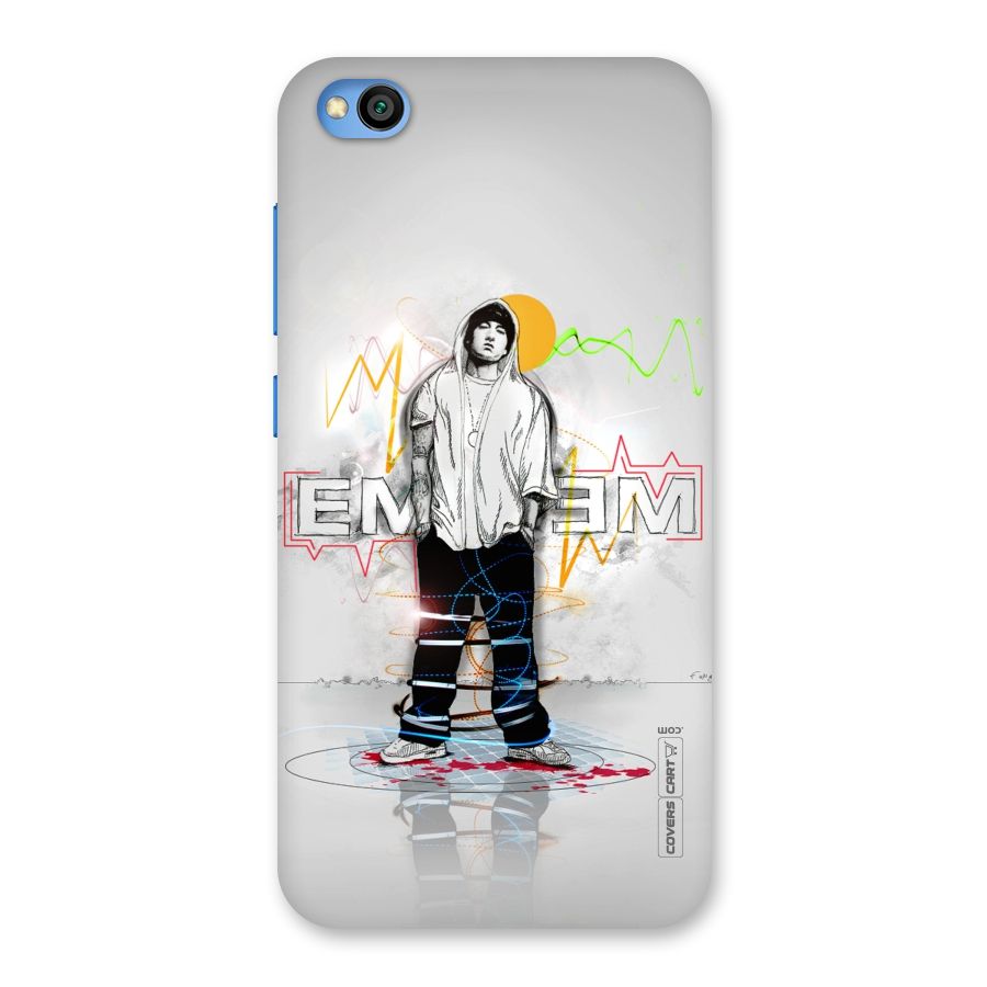 Rap King Eminem Back Case for Redmi Go
