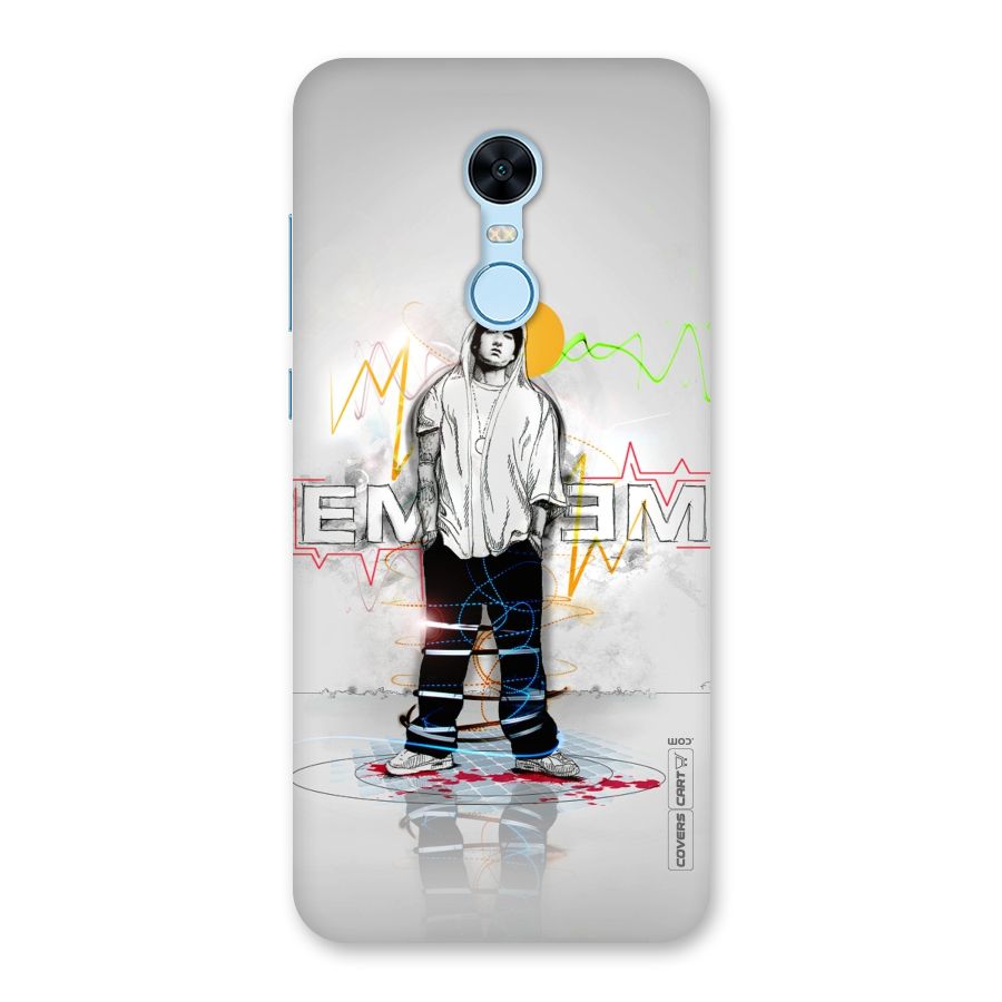 Rap King Eminem Back Case for Redmi Note 5