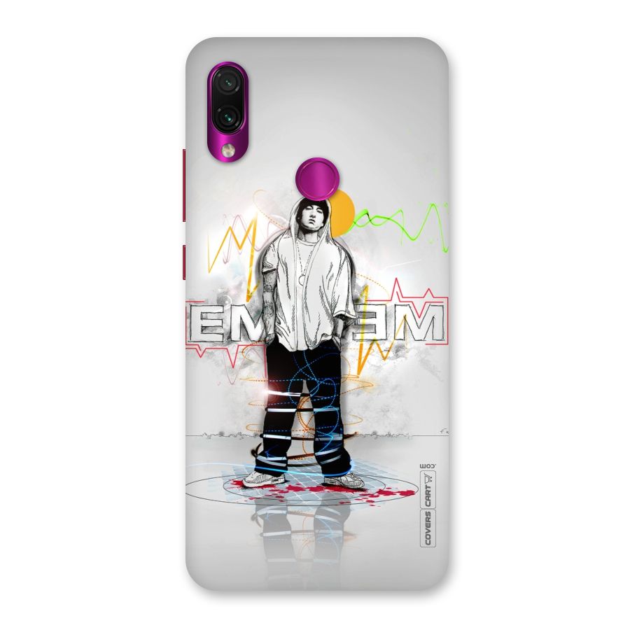 Rap King Eminem Back Case for Redmi Note 7 Pro