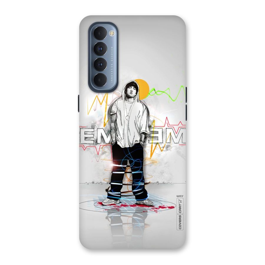 Rap King Eminem Back Case for Reno4 Pro