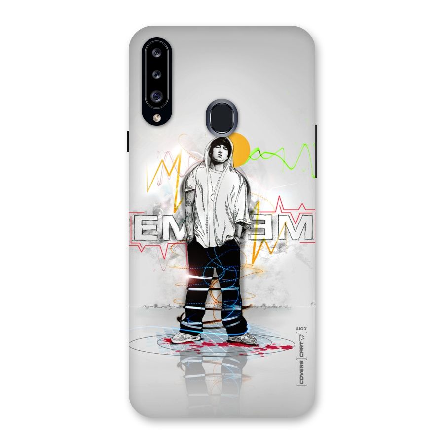 Rap King Eminem Back Case for Samsung Galaxy A20s