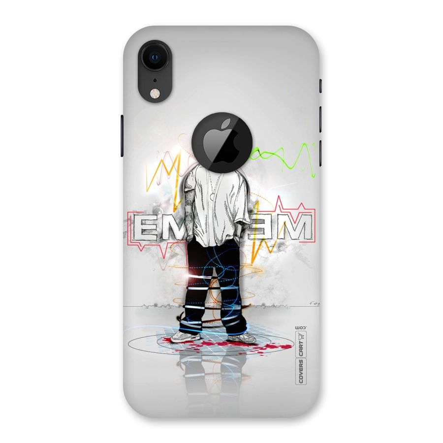 Rap King Eminem Back Case for iPhone XR Logo Cut