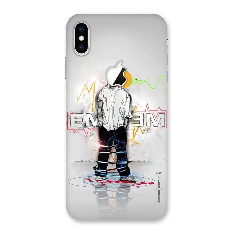 Rap King Eminem Back Case for iPhone XS Max Apple Cut