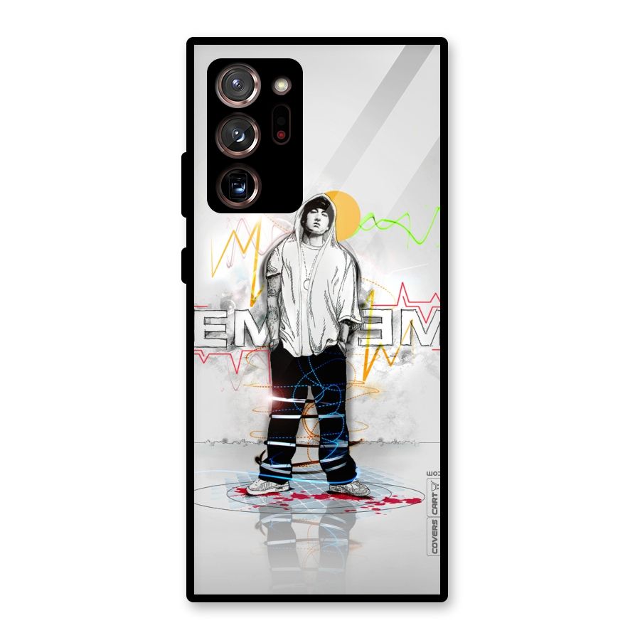 Rap King Eminem Glass Back Case for Galaxy Note 20 Ultra