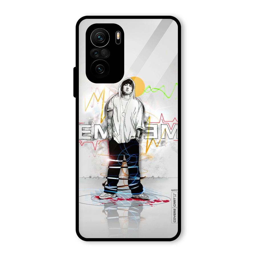Rap King Eminem Glass Back Case for Mi 11x