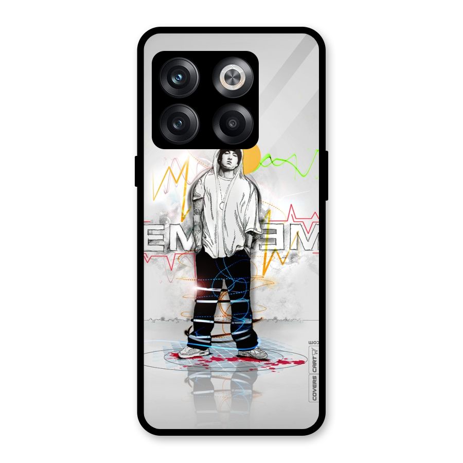 Rap King Eminem Glass Back Case for OnePlus 10T
