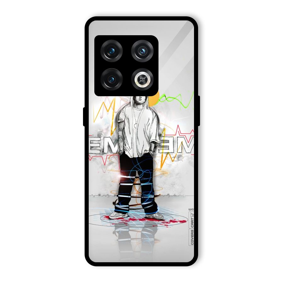 Rap King Eminem Glass Back Case for OnePlus 10 Pro 5G