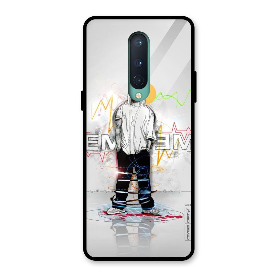 Rap King Eminem Glass Back Case for OnePlus 8