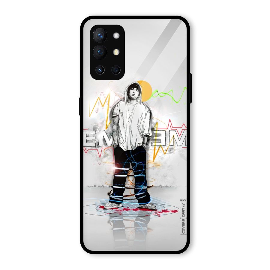Rap King Eminem Glass Back Case for OnePlus 9R