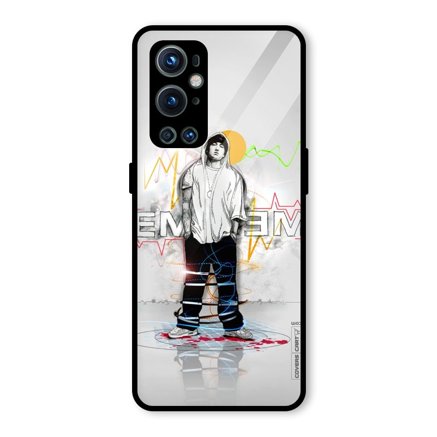 Rap King Eminem Glass Back Case for OnePlus 9 Pro