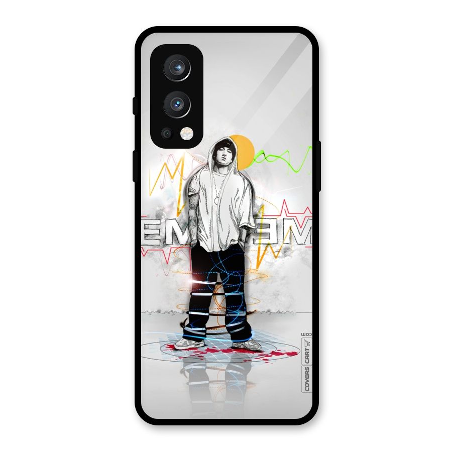 Rap King Eminem Glass Back Case for OnePlus Nord 2 5G