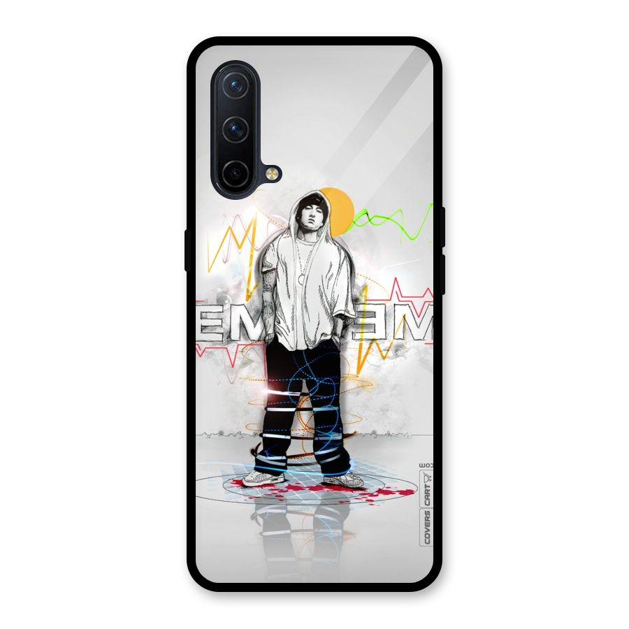 Rap King Eminem Glass Back Case for OnePlus Nord CE 5G