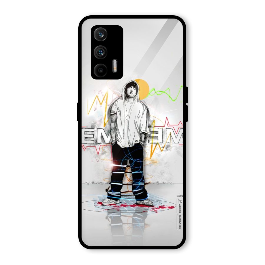 Rap King Eminem Glass Back Case for Realme GT 5G