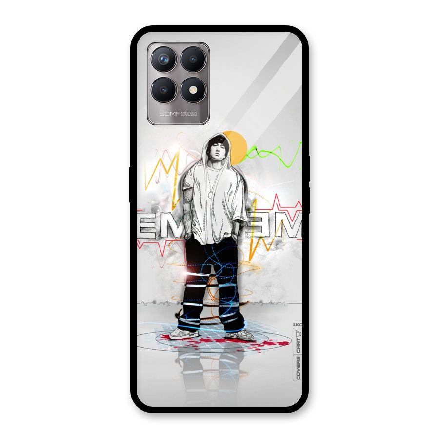 Rap King Eminem Glass Back Case for Realme Narzo 50