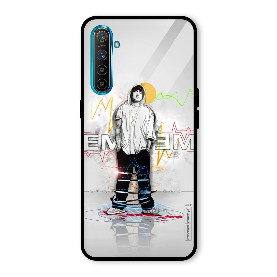 Rap King Eminem Glass Back Case for Realme X2
