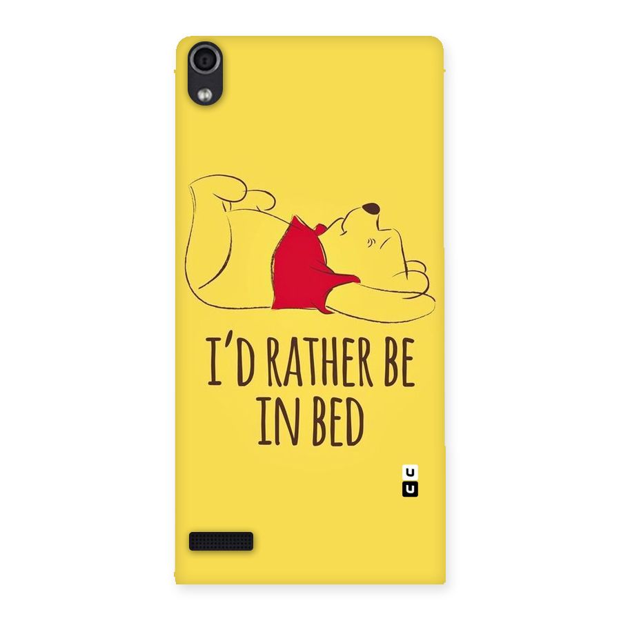 Rather Be In Bed Back Case for Ascend P6