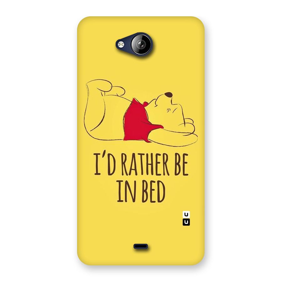 Rather Be In Bed Back Case for Canvas Play Q355