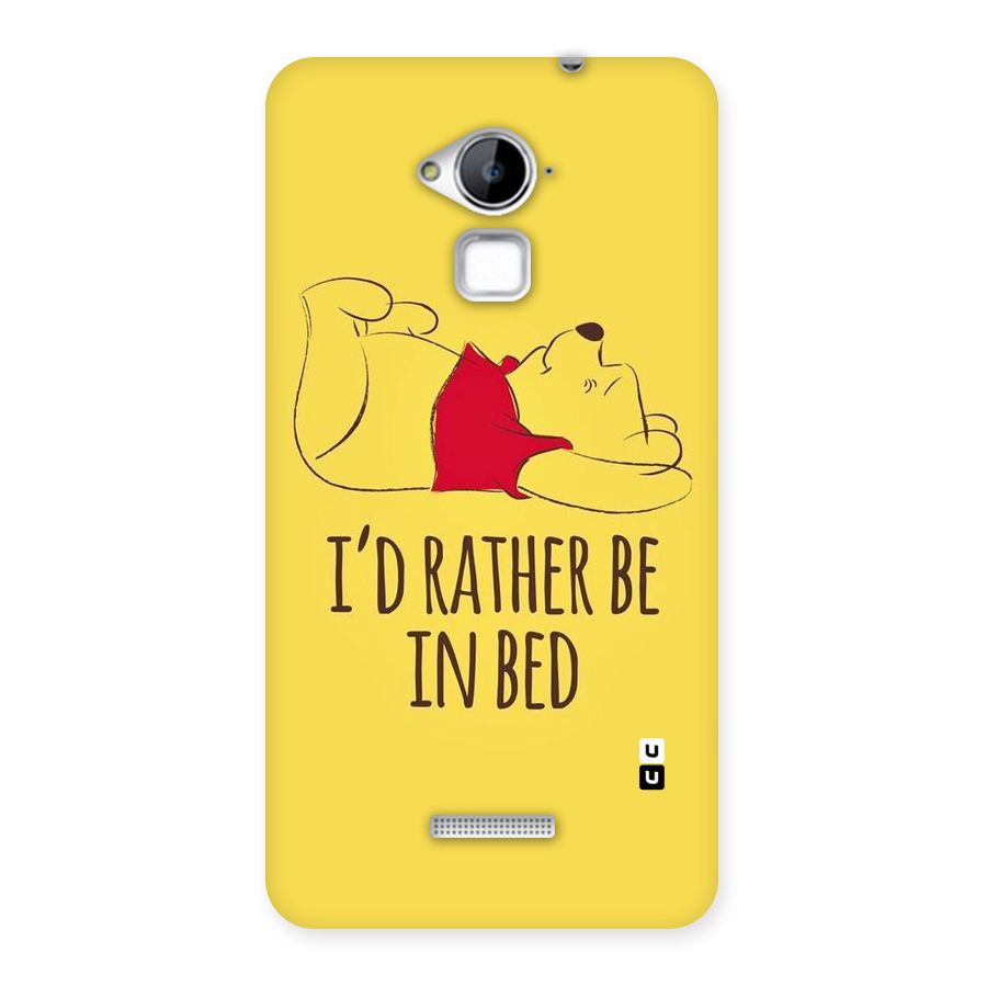 Rather Be In Bed Back Case for Coolpad Note 3