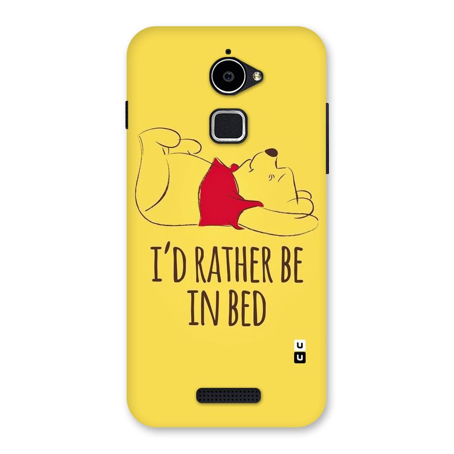 Rather Be In Bed Back Case for Coolpad Note 3 Lite