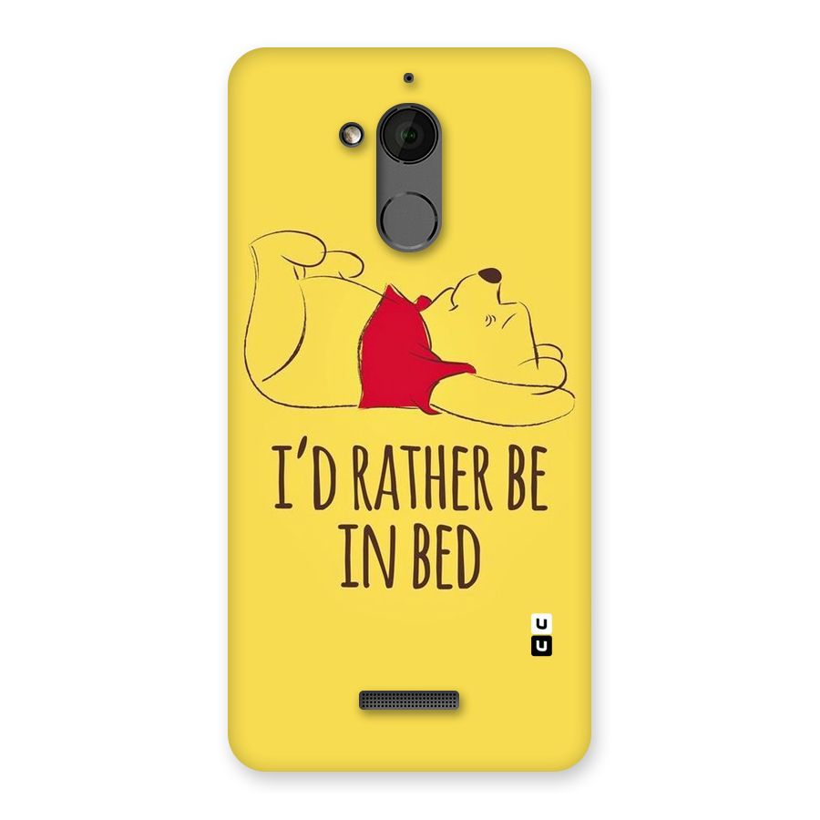 Rather Be In Bed Back Case for Coolpad Note 5
