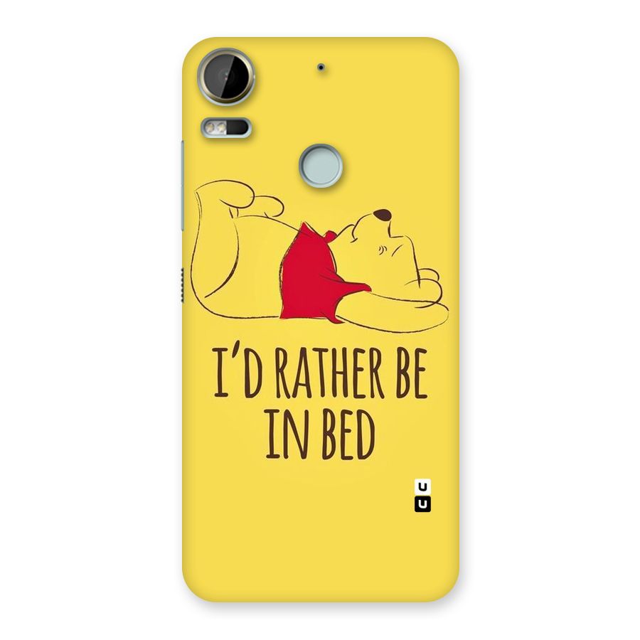 Rather Be In Bed Back Case for Desire 10 Pro