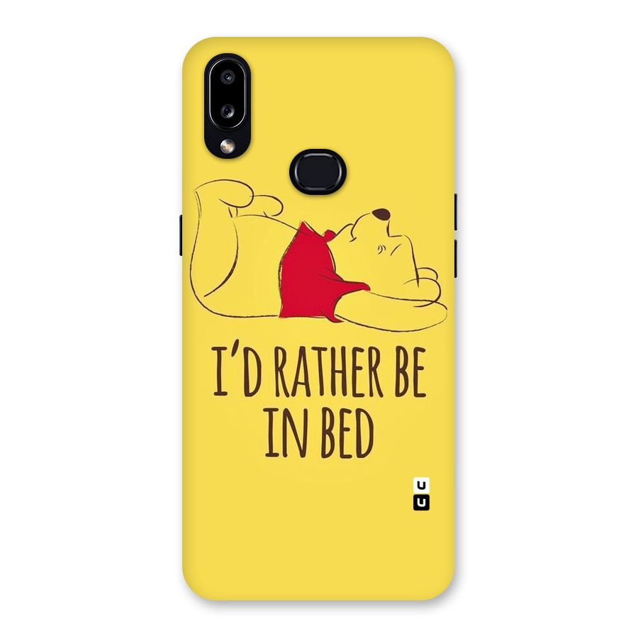 Rather Be In Bed Back Case for Galaxy A10s