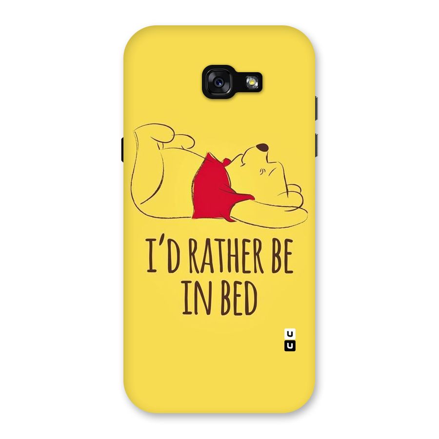 Rather Be In Bed Back Case for Galaxy A7 (2017)