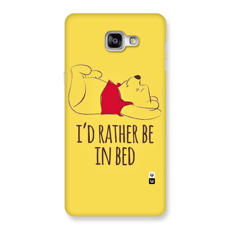 Rather Be In Bed Back Case for Galaxy A9