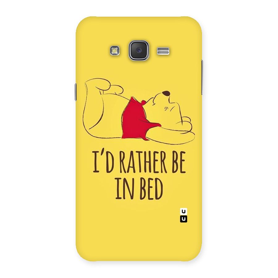 Rather Be In Bed Back Case for Galaxy J7
