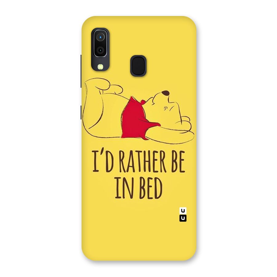 Rather Be In Bed Back Case for Galaxy M10s