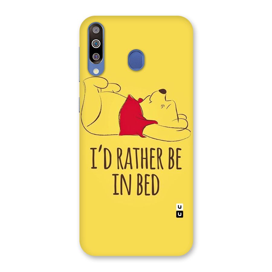 Rather Be In Bed Back Case for Galaxy M30
