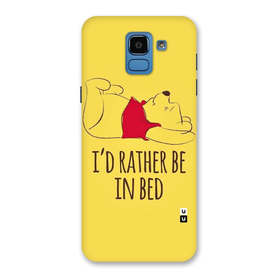Rather Be In Bed Back Case for Galaxy On6
