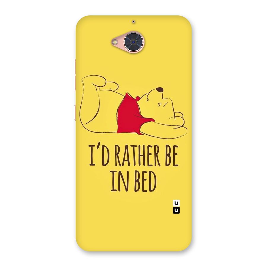 Rather Be In Bed Back Case for Gionee S6 Pro