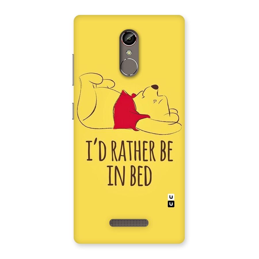 Rather Be In Bed Back Case for Gionee S6s