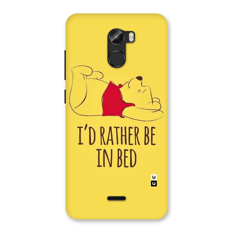 Rather Be In Bed Back Case for Gionee X1