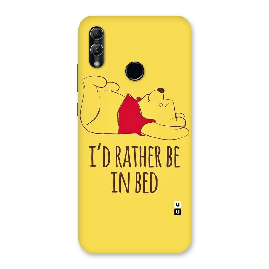 Rather Be In Bed Back Case for Honor 10 Lite