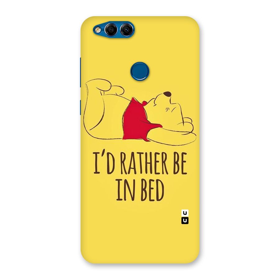 Rather Be In Bed Back Case for Honor 7X